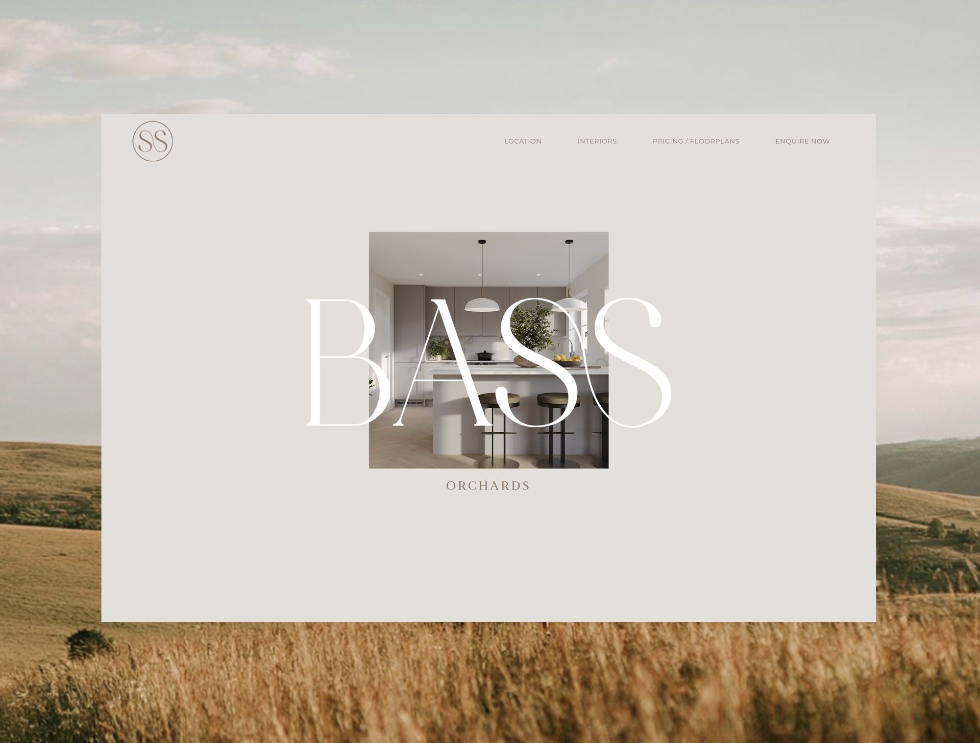 Bass Orchards website shown on desktop and mobile — website design by HDEY