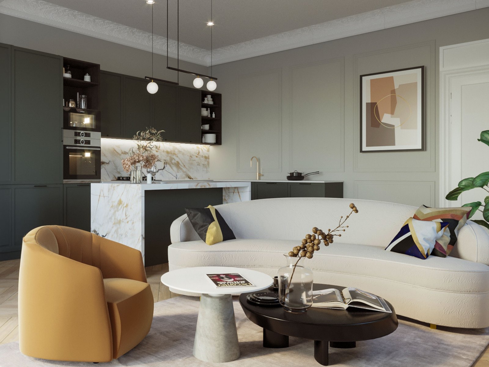Broadwater House, Royal Tunbridge Wells — interior design and development branding by HDEY