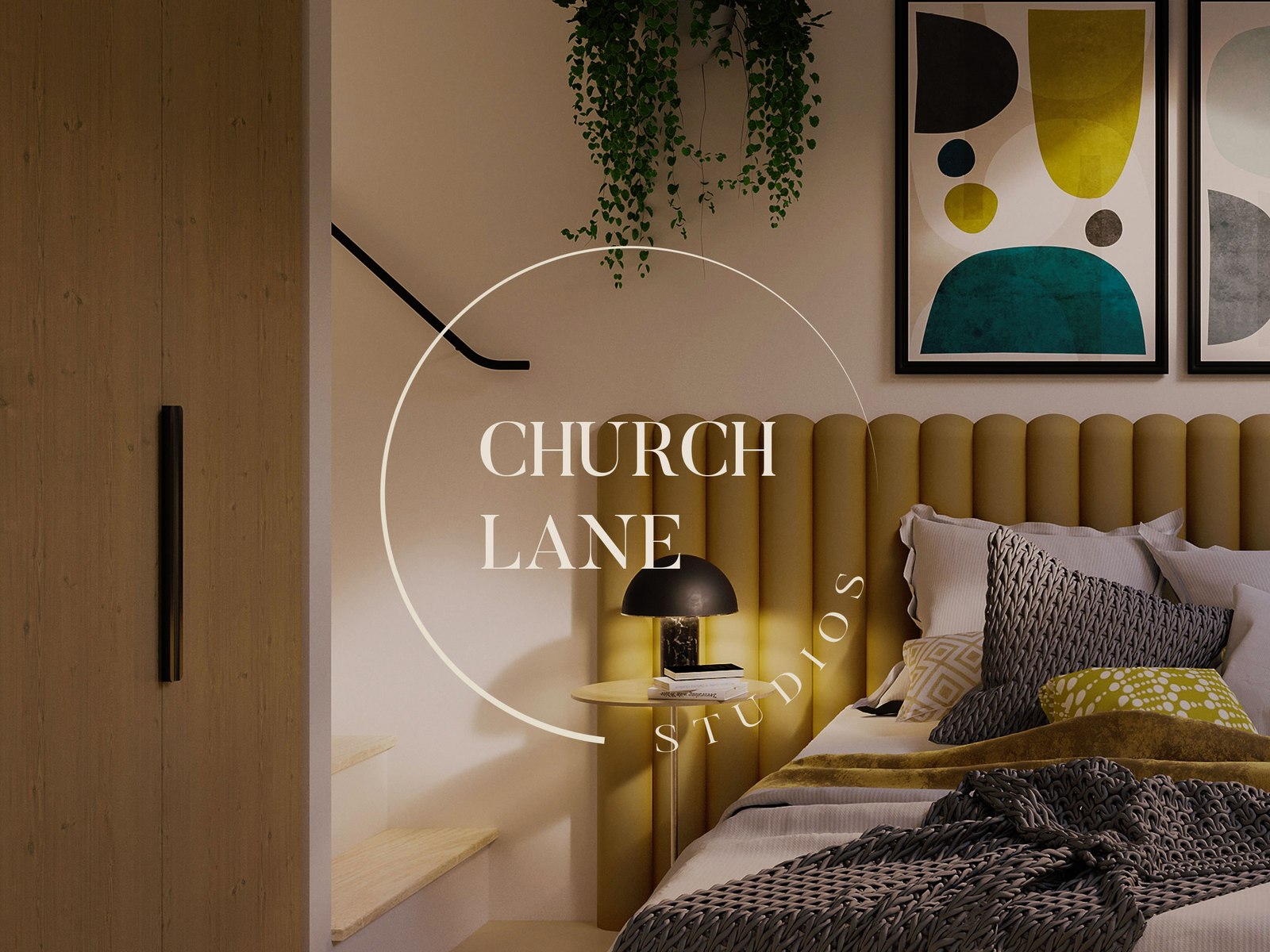 Church Lane Studios, East Finchley — interior design and branding by HDEY