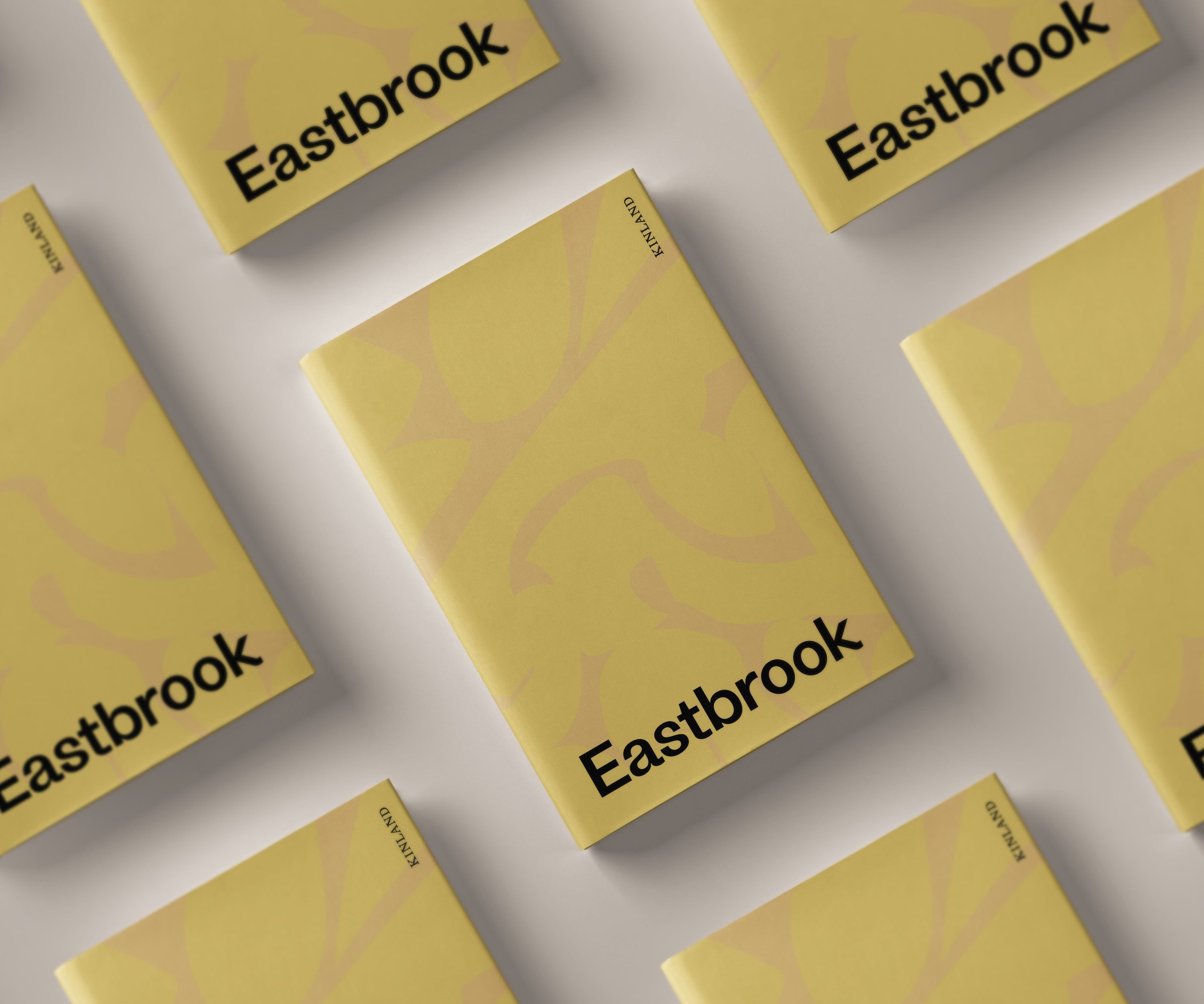 Eastbrook brochure cover — print design by HDEY