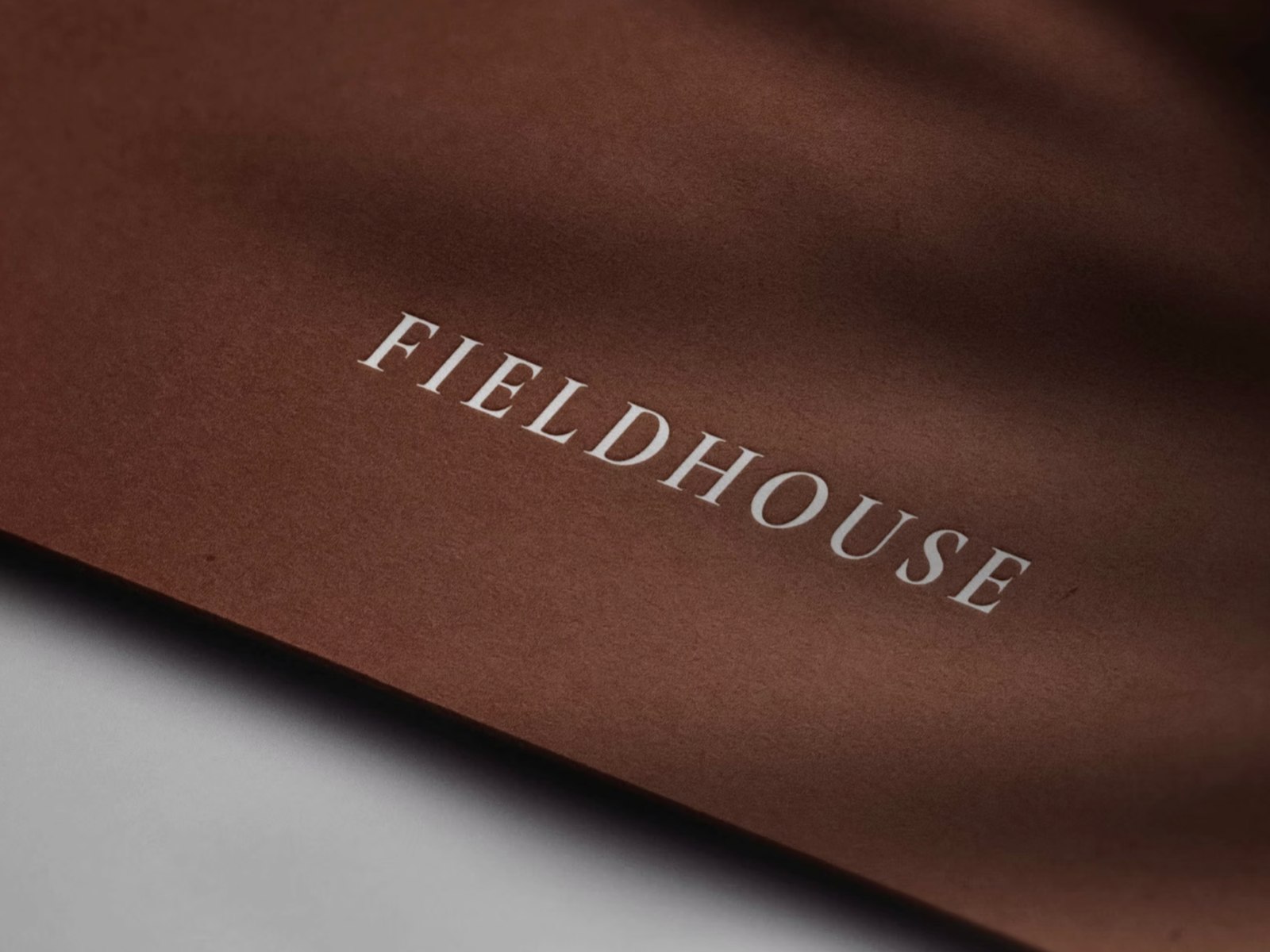 Fieldhouse Furniture — brand identity, brochure and CGIs by HDEY