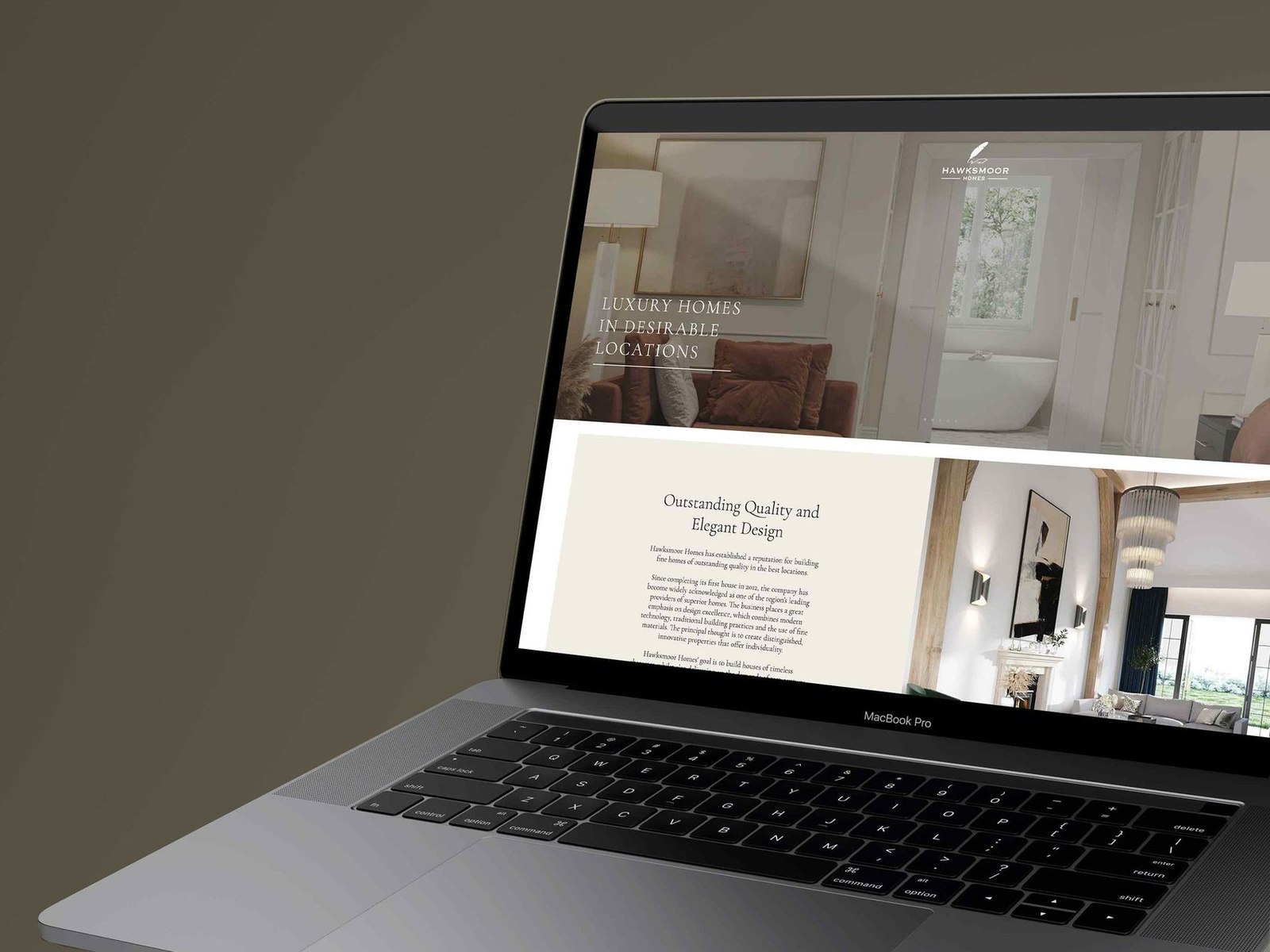 Hawksmoor Homes website refresh by HDEY