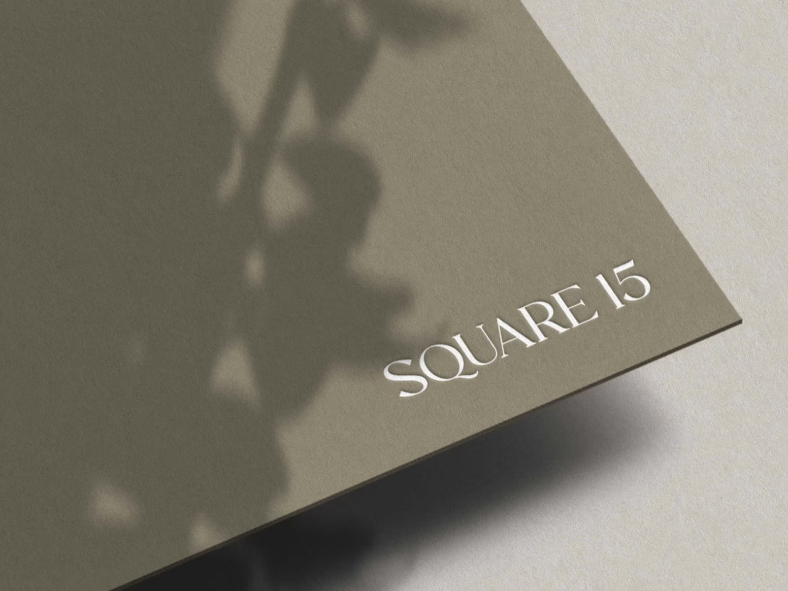 Square 15 — rebrand, photography and website by HDEY
